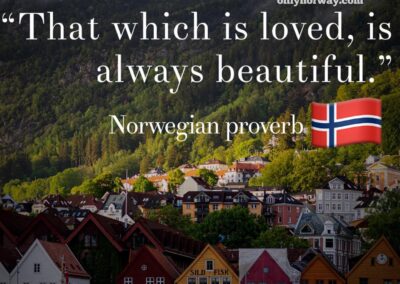 Norwegian proverb