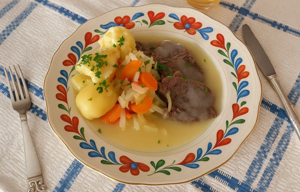 Norwegian Vegetable Soup (Fersk Suppe)