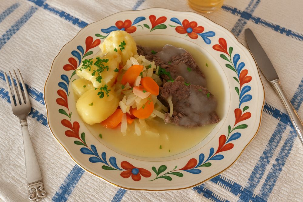 Norwegian Vegetable Soup (Fersk Suppe)